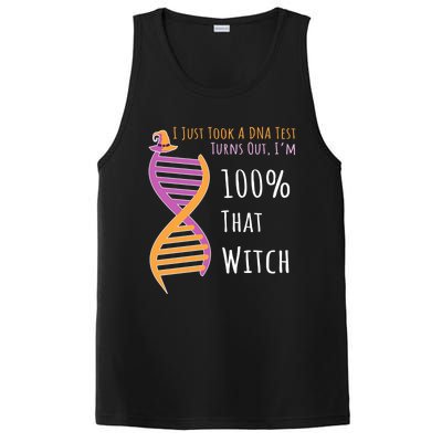 Im 100 % That Witch Dna Biology Science Cute Gift PosiCharge Competitor Tank