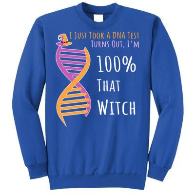 Im 100 % That Witch Dna Biology Science Cute Gift Sweatshirt