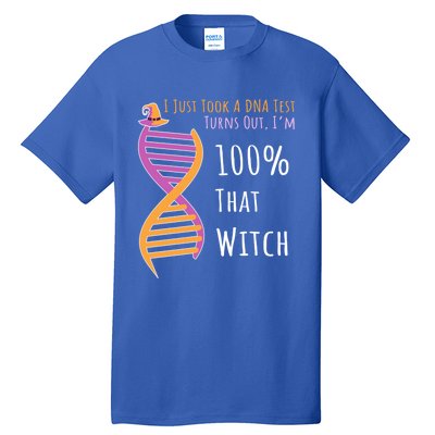 Im 100 % That Witch Dna Biology Science Cute Gift Tall T-Shirt