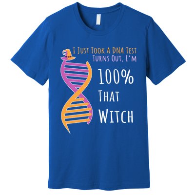 Im 100 % That Witch Dna Biology Science Cute Gift Premium T-Shirt