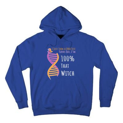 Im 100 % That Witch Dna Biology Science Cute Gift Tall Hoodie