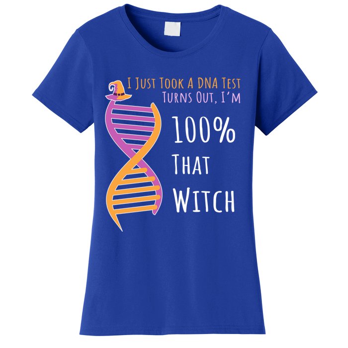 Im 100 % That Witch Dna Biology Science Cute Gift Women's T-Shirt