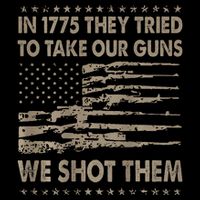 In 1775 They Tried To Take Our Guns We Shot Them Gift Cooling Performance Crew T-Shirt