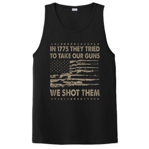 In 1775 They Tried To Take Our Guns We Shot Them Gift PosiCharge Competitor Tank