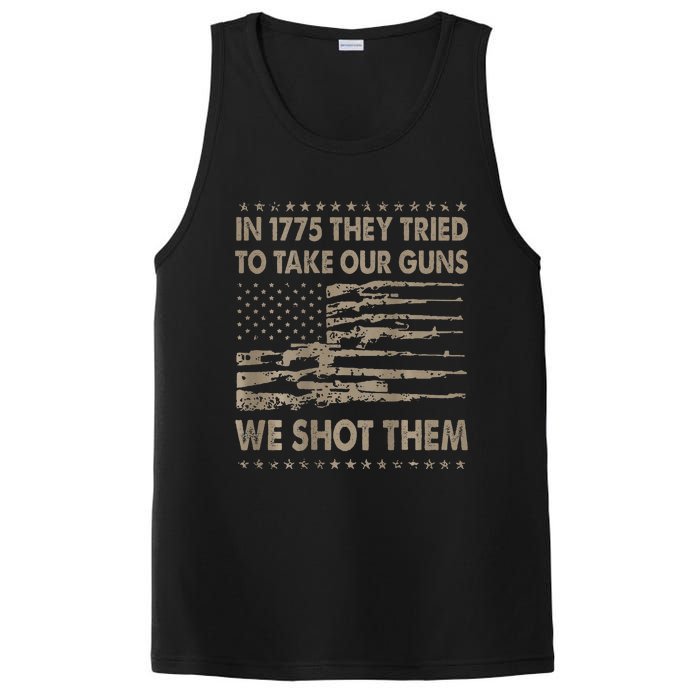 In 1775 They Tried To Take Our Guns We Shot Them Gift PosiCharge Competitor Tank