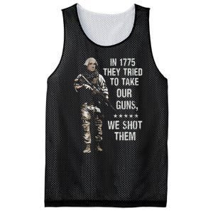 In 1775 They Tried To Take Our Guns We Shot Them Mesh Reversible Basketball Jersey Tank