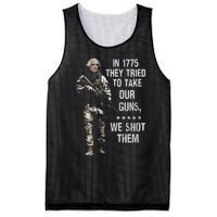 In 1775 They Tried To Take Our Guns We Shot Them Mesh Reversible Basketball Jersey Tank