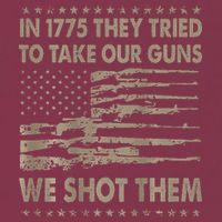 In 1775 They Tried To Take Our Guns We Shot Them 16oz Travel Tumbler
