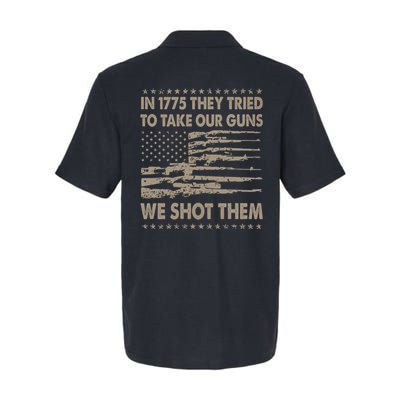 In 1775 They Tried To Take Our Guns We Shot Them (On Back) Polo