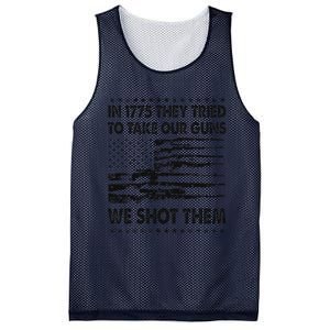 In 1775 They Tried To Take Our Guns We Shot Them Retro Mesh Reversible Basketball Jersey Tank