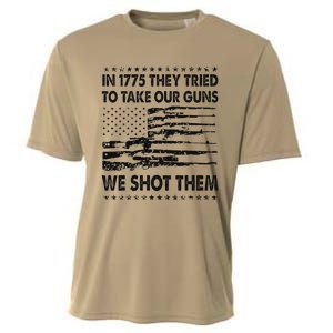 In 1775 They Tried To Take Our Guns We Shot Them Retro Cooling Performance Crew T-Shirt