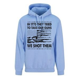 In 1775 They Tried To Take Our Guns We Shot Them Retro Unisex Surf Hoodie