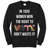 In 1920 Women Won The Right To Vote Don’T Waste It Sweatshirt