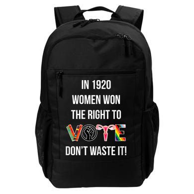 In 1920 Women Won The Right To Vote Don’T Waste It Backpack