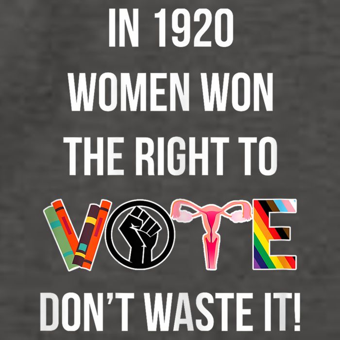 In 1920 Women Won The Right To Vote Don’T Waste It Vector Backpack
