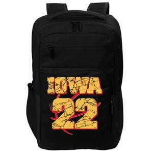 Iowa 22 Basketball Sports Fan Impact Tech Backpack