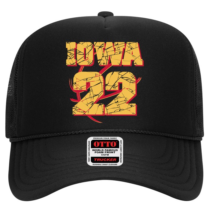 Iowa 22 Basketball Sports Fan Trucker Hat