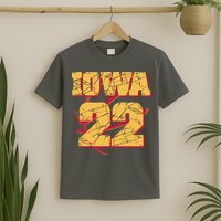 Iowa 22 Basketball Sports Fan T-Shirt