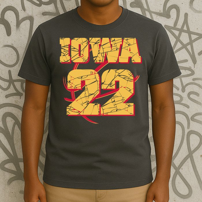 Iowa 22 Basketball Sports Fan T-Shirt