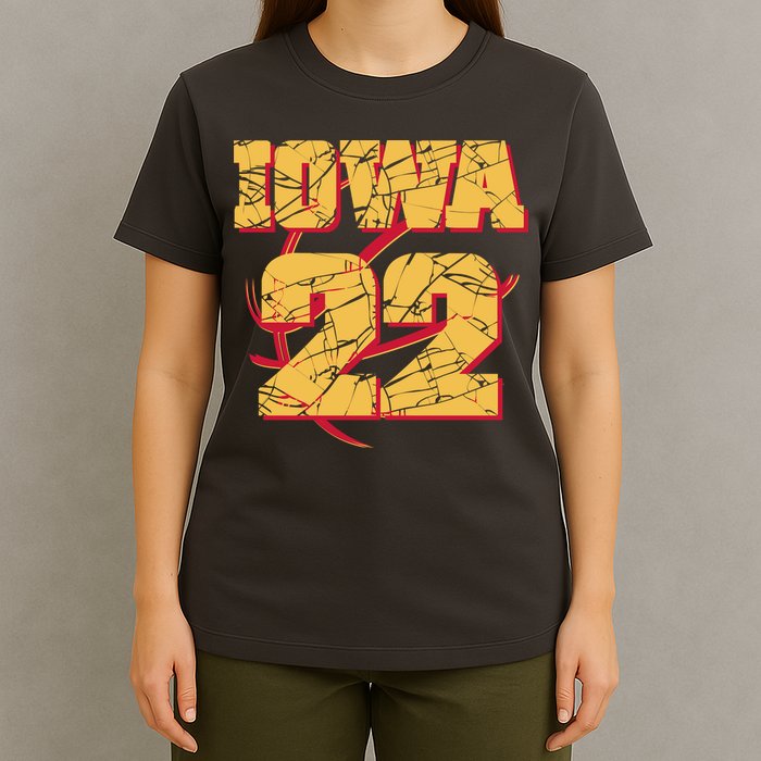 Iowa 22 Basketball Sports Fan T-Shirt
