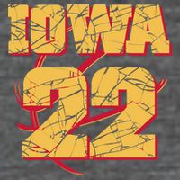 Iowa 22 Basketball Sports Fan T-Shirt