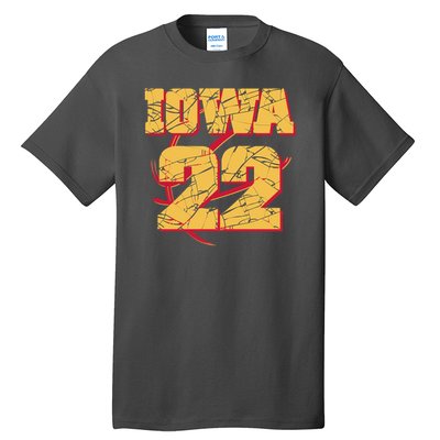 Iowa 22 Basketball Sports Fan Tall T-Shirt