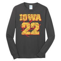 Iowa 22 Basketball Sports Fan Tall Long Sleeve T-Shirt