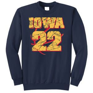 Iowa 22 Basketball Sports Fan Sweatshirt