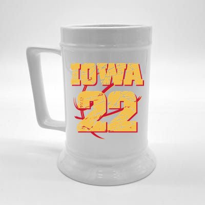 Iowa 22 Basketball Sports Fan Beer Stein