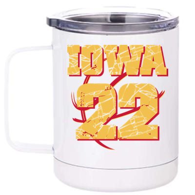 Iowa 22 Basketball Sports Fan 12 oz Stainless Steel Tumbler Cup