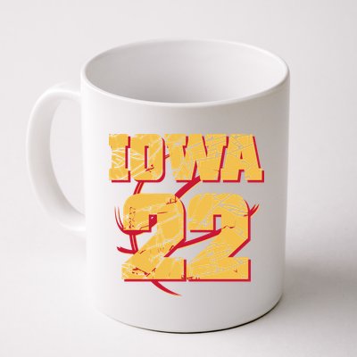 Iowa 22 Basketball Sports Fan Coffee Mug