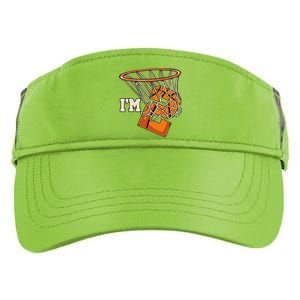 IM 2 Basketball Theme Birthday Party Celebration 2nd Adult Drive Performance Visor