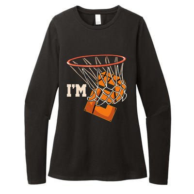 IM 2 Basketball Theme Birthday Party Celebration 2nd Womens CVC Long Sleeve Shirt