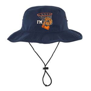 IM 2 Basketball Theme Birthday Party Celebration 2nd Legacy Cool Fit Booney Bucket Hat