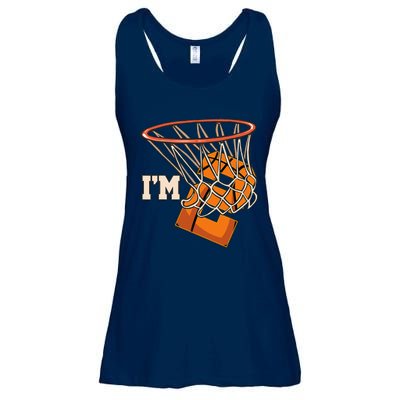 IM 2 Basketball Theme Birthday Party Celebration 2nd Ladies Essential Flowy Tank