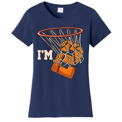 IM 2 Basketball Theme Birthday Party Celebration 2nd Women's T-Shirt