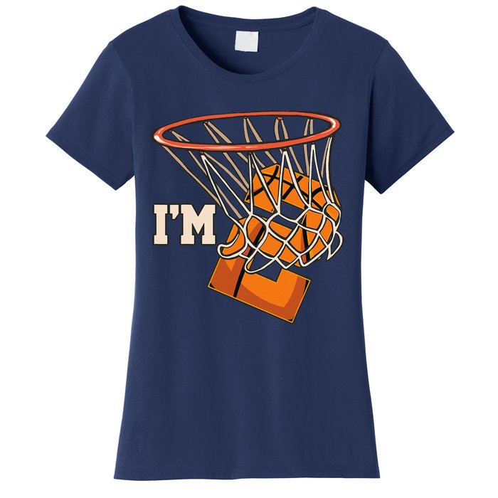 IM 2 Basketball Theme Birthday Party Celebration 2nd Women's T-Shirt