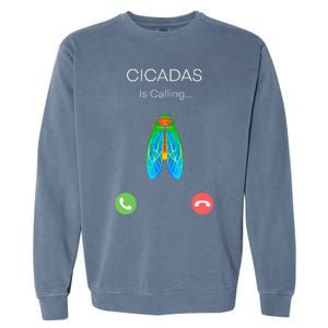 Invasion 2024 Cincadas Is Calling Garment-Dyed Sweatshirt