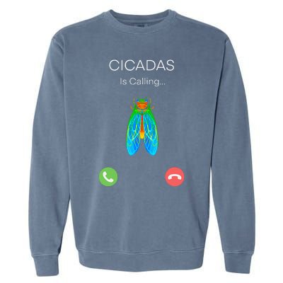 Invasion 2024 Cincadas Is Calling Garment-Dyed Sweatshirt