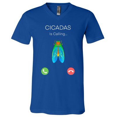 Invasion 2024 Cincadas Is Calling V-Neck T-Shirt