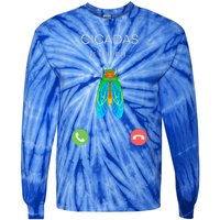 Invasion 2024 Cincadas Is Calling Tie-Dye Long Sleeve Shirt