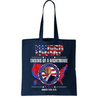 Inauguration 2025 Ending Of A Nightmare President Donald J Trump Bag