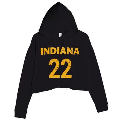 Indiana 22 Crop Fleece Hoodie