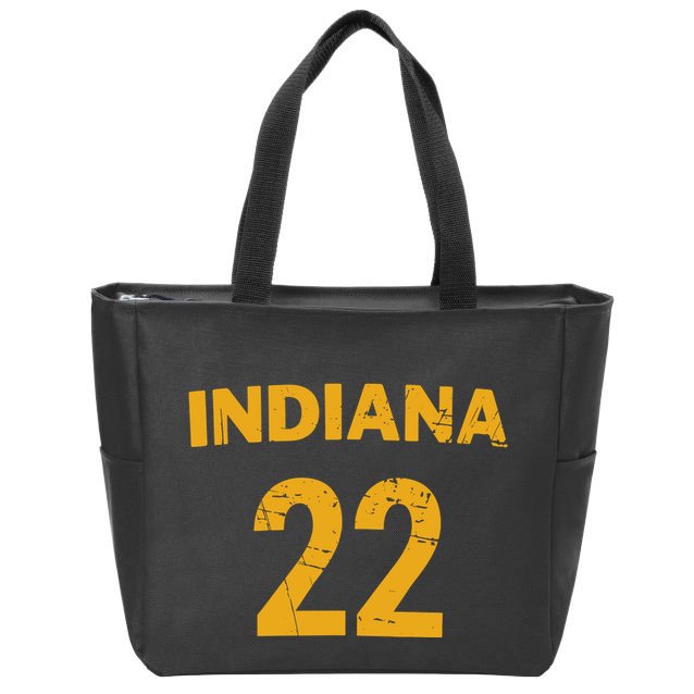 Indiana 22 Zip Tote Bag