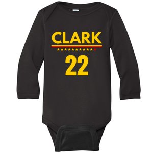 Ind 22 Indiana Basketball Baby Long Sleeve Bodysuit