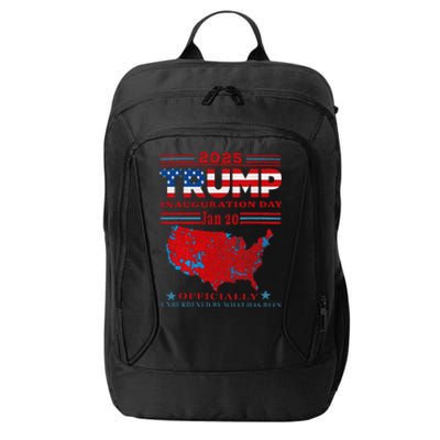 Inauguration 2025 Ly Unburdened Trump 47th President City Backpack