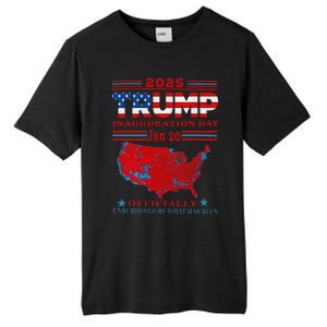 Inauguration 2025 Ly Unburdened Trump 47th President Tall Fusion ChromaSoft Performance T-Shirt