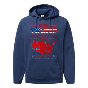 Inauguration 2025 Ly Unburdened Trump 47th President Performance Fleece Hoodie