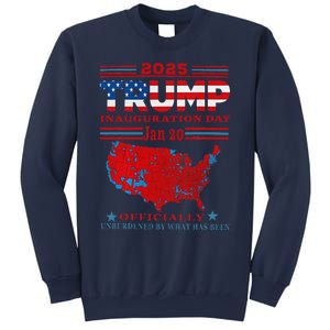 Inauguration 2025 Ly Unburdened Trump 47th President Sweatshirt