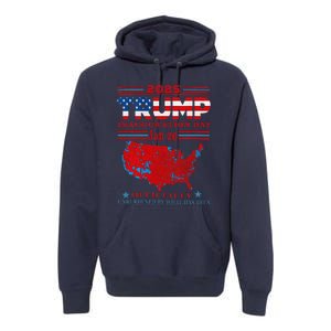 Inauguration 2025 Ly Unburdened Trump 47th President Premium Hoodie